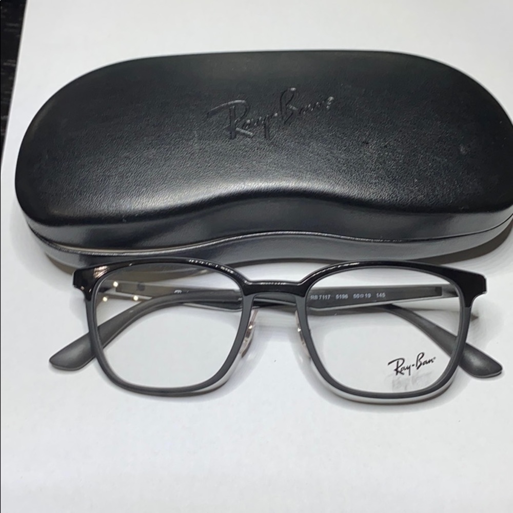 New black frame glasses